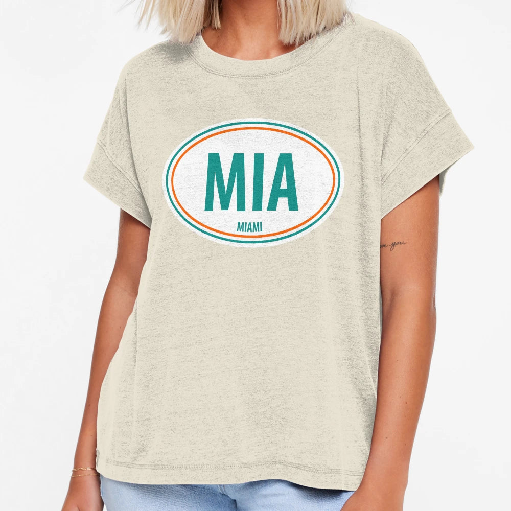 Mia Euro T-Shirt - Minimalist Print Men Women - T-Shirt, Sweatshirt, Hoodie