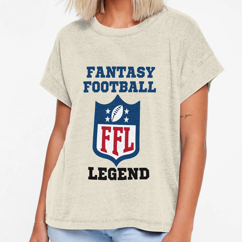 Fantasy Football Legend Funny T-Shirt - Trendy Graphic Unisex - T-Shirt, Sweatshirt, Hoodie
