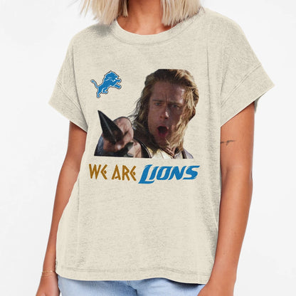 We Are Detroit Lions T-Shirt - Novelty Apparel Men Women - T-Shirt, Sweatshirt, Hoodie