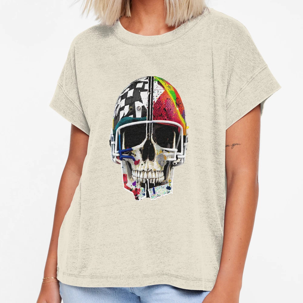 American Football Skull T-Shirt - Unique Graphic for Adults - T-Shirt, Sweatshirt, Hoodie