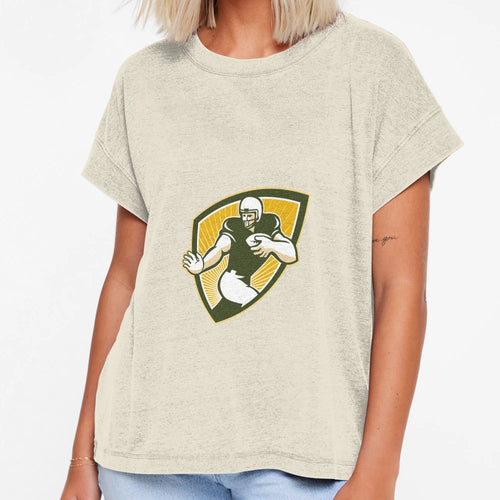 American Football Running Back Shield T-Shirt - Streetwear Style Unisex - T-Shirt, Sweatshirt, Hoodie