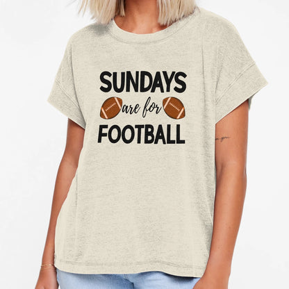 Sundays Are Football T-Shirt - Aesthetic Graphic Unisex - T-Shirt, Sweatshirt, Hoodie