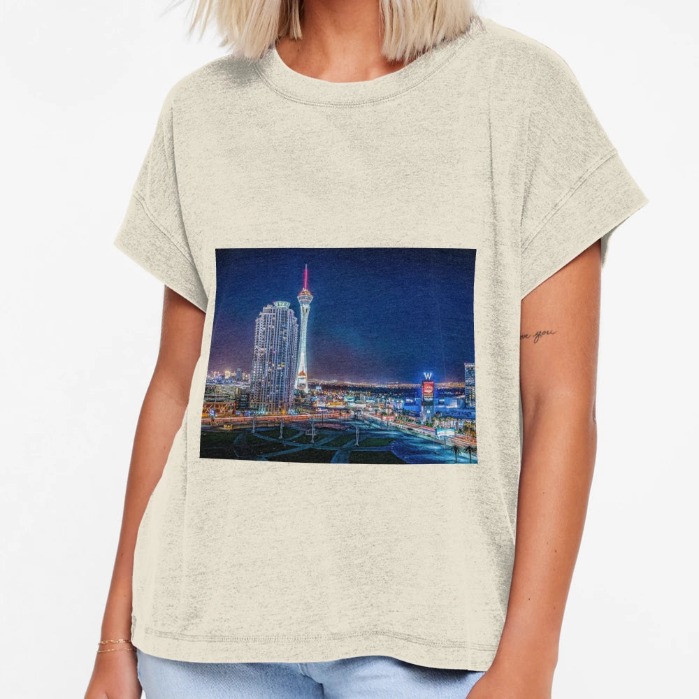 Las Vegas City Nightlife T-Shirt - Fun Novelty Design Unisex - T-Shirt, Sweatshirt, Hoodie