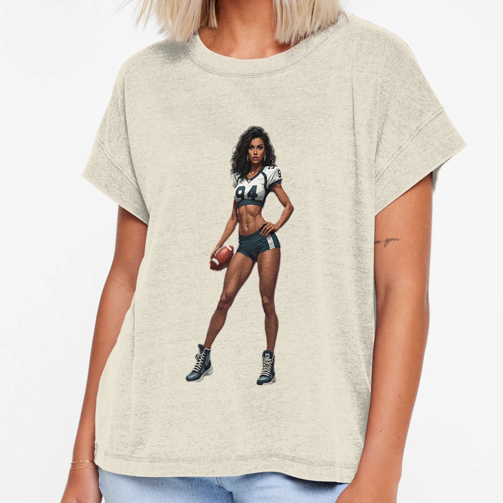 American Football Cheerleader T-Shirt - Casual Everyday Wear Unisex - T-Shirt, Sweatshirt, Hoodie