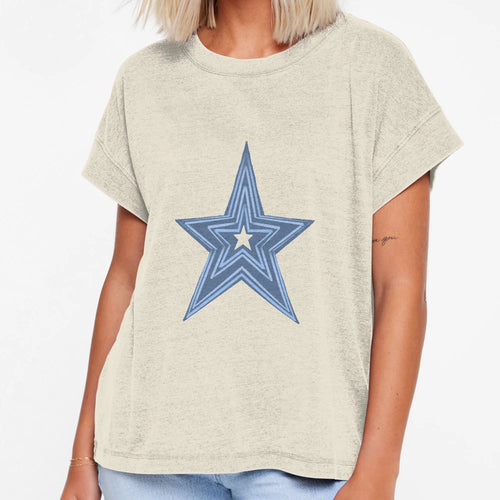 Aesthetic Y2K Blue Star T-Shirt - Unique Graphic Unisex - T-Shirt, Sweatshirt, Hoodie