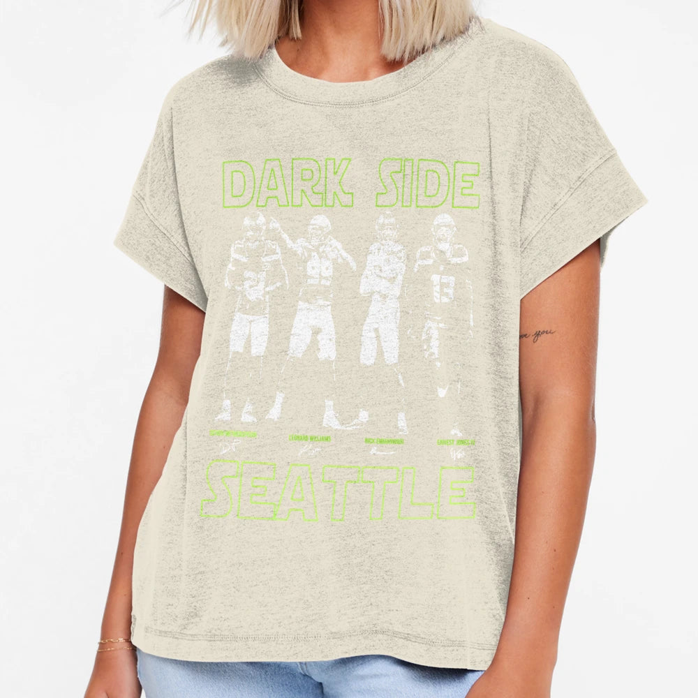Dark Side Seattle T-Shirt - Novelty Apparel Men Women - T-Shirt, Sweatshirt, Hoodie