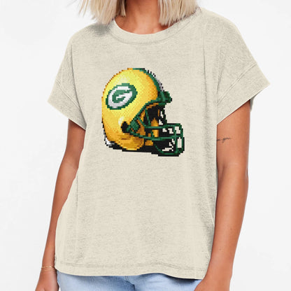 Packers Helmet Sprite T-Shirt - Trendy Graphic for Adults - T-Shirt, Sweatshirt, Hoodie