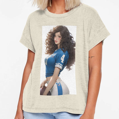 Football Girlfriend T-Shirt - Trendy Graphic Men Women - T-Shirt, Sweatshirt, Hoodie