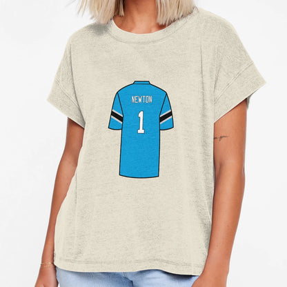 Cam Newton Jersey T-Shirt - Minimalist Print Unisex - T-Shirt, Sweatshirt, Hoodie