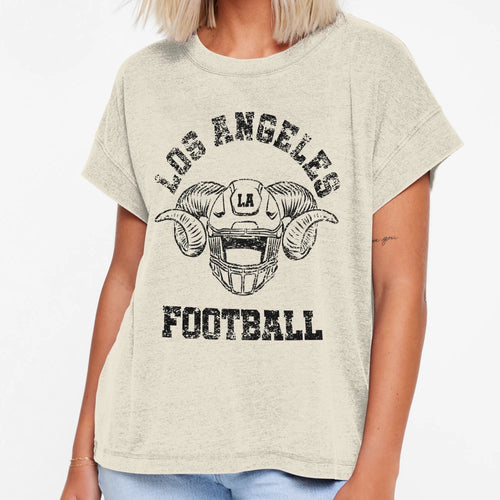 Los Angeles Football T-Shirt - Custom Art Print Men Women - T-Shirt, Sweatshirt, Hoodie
