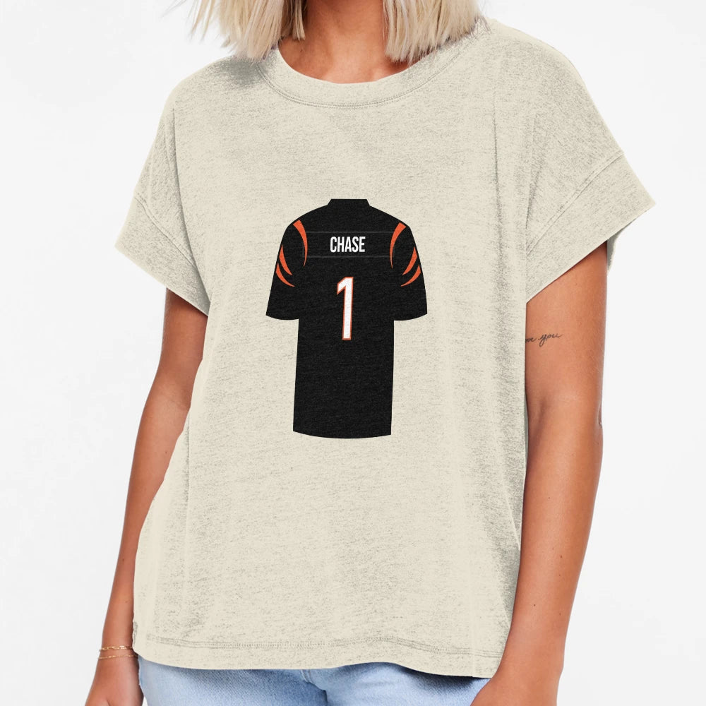 Jamarr Chase Jersey T-Shirt - Graphic Print Unisex - T-Shirt, Sweatshirt, Hoodie
