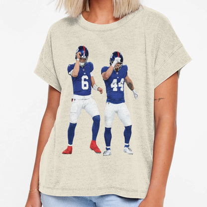 Cam Skattebo Jaxson Dart New York T-Shirt - Aesthetic Graphic for Adults - T-Shirt, Sweatshirt, Hoodie