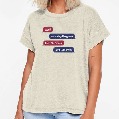 Wyd Text Message T-Shirt - Graphic Print for Adults - T-Shirt, Sweatshirt, Hoodie