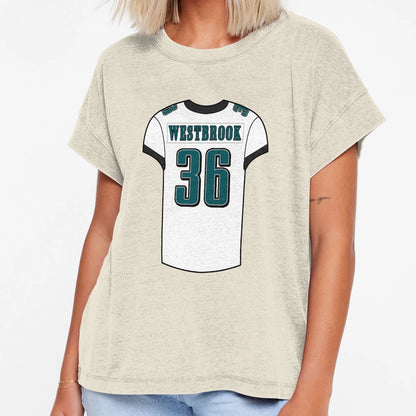 Brian Westbrook Away Jersey T-Shirt - Graphic Print for Adults - T-Shirt, Sweatshirt, Hoodie