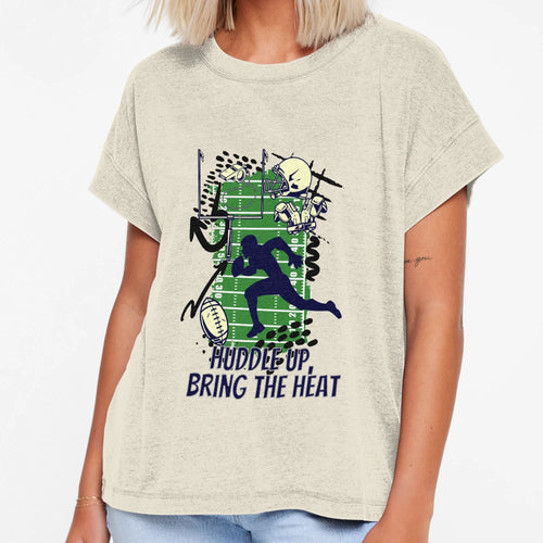 Huddle Up American Football T-Shirt - Minimalist Print Unisex - T-Shirt, Sweatshirt, Hoodie
