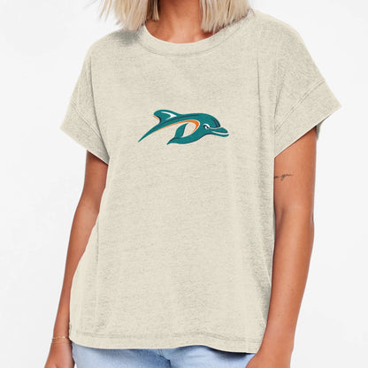 Miami Dolphins T-Shirt - Minimalist Print Unisex - T-Shirt, Sweatshirt, Hoodie