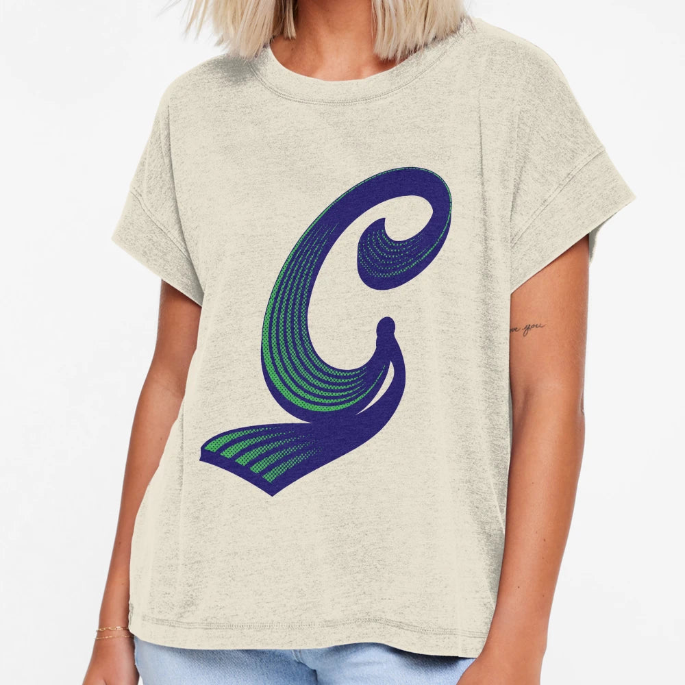 Letters C T-Shirt - Custom Art Print Unisex - T-Shirt, Sweatshirt, Hoodie