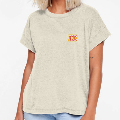 Kansas City Helmet Face Mask T-Shirt - Novelty Apparel Men Women - T-Shirt, Sweatshirt, Hoodie
