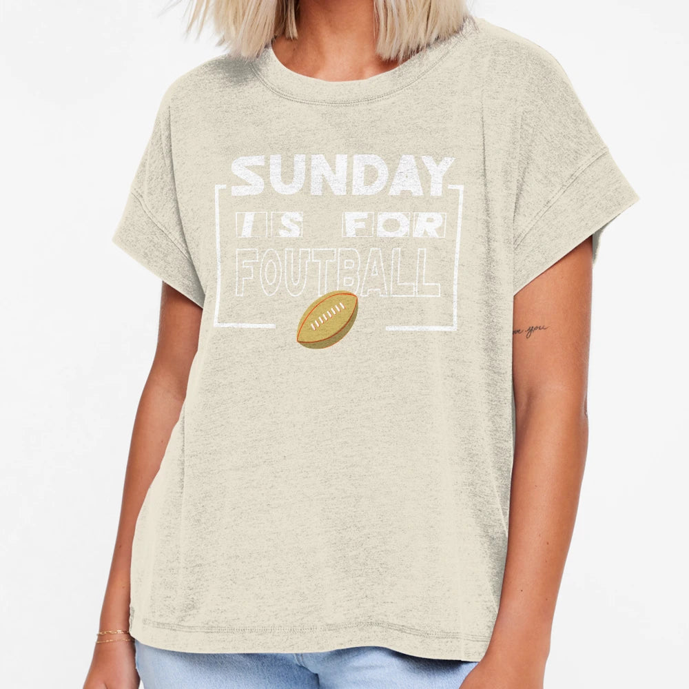 Enjoy Your Weekend Sunday Is Football T-Shirt - Aesthetic Graphic Unisex - T-Shirt, Sweatshirt, Hoodie