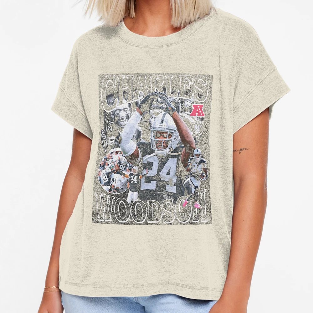 Charles Woodson Bootleg T-Shirt - Casual Everyday Wear for Adults - T-Shirt, Sweatshirt, Hoodie