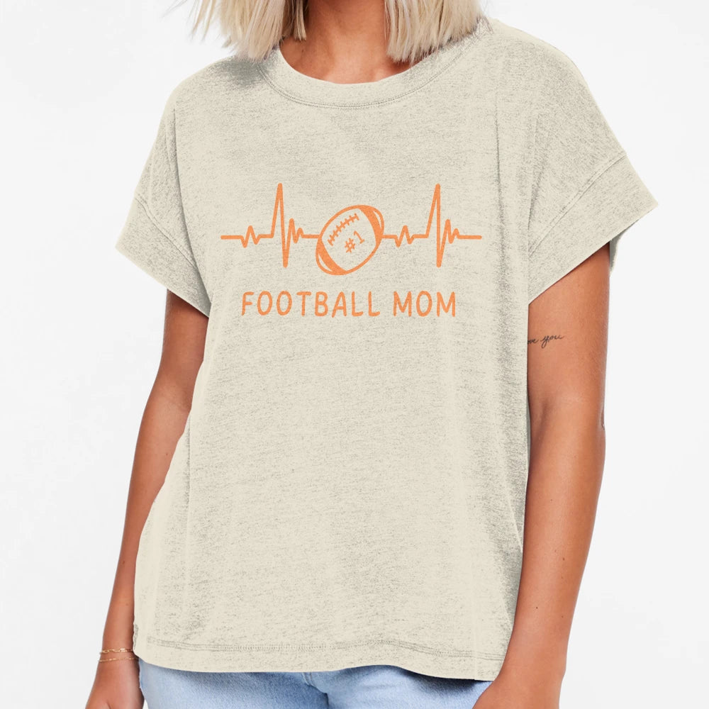 Football Mom T-Shirt - Graphic Print for Adults - T-Shirt, Sweatshirt, Hoodie