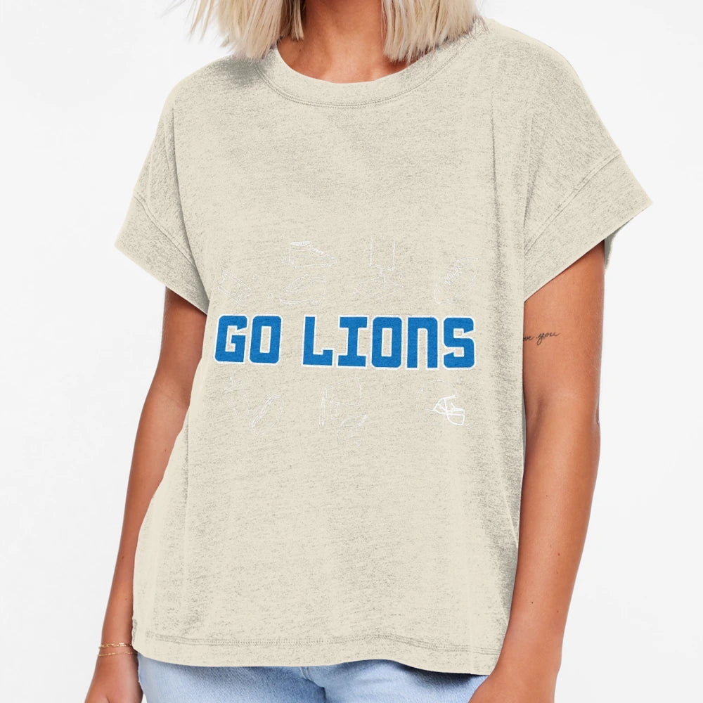Football Detroit Lions T-Shirt - Aesthetic Graphic Unisex - T-Shirt, Sweatshirt, Hoodie