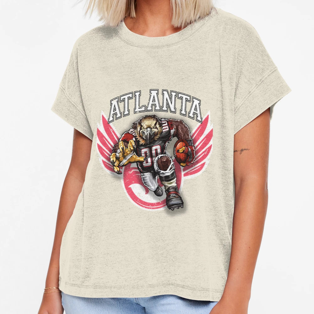 Atlanta Football T-Shirt - Trendy Graphic for Adults - T-Shirt, Sweatshirt, Hoodie