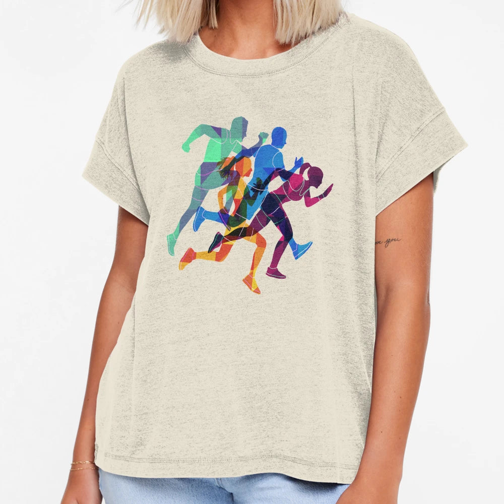 Running T-Shirt - Aesthetic Graphic for Adults - T-Shirt, Sweatshirt, Hoodie