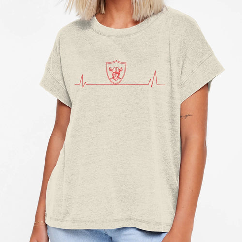 Las Vegas Football Heartbeat Pulse T-Shirt - Unique Graphic Men Women - T-Shirt, Sweatshirt, Hoodie