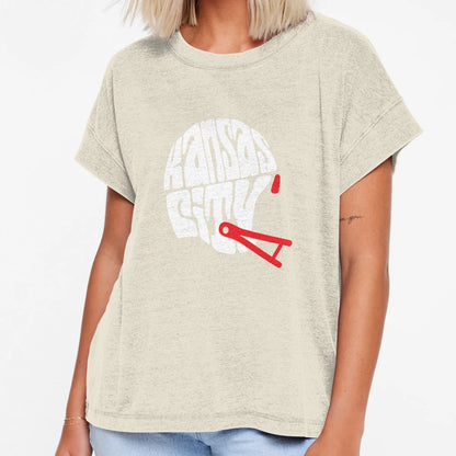Kansas City Helmet T-Shirt - Aesthetic Graphic Unisex - T-Shirt, Sweatshirt, Hoodie