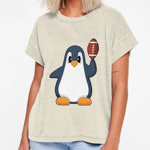 Penguin American Football Sports T-Shirt - Minimalist Print Men Women - T-Shirt, Sweatshirt, Hoodie