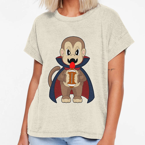 Monkey Halloween American Football T-Shirt - Novelty Apparel for Adults - T-Shirt, Sweatshirt, Hoodie
