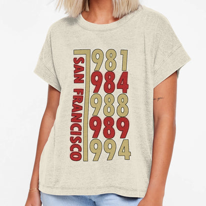 San Francisco 2020 Multiple Champions T-Shirt - Graphic Print Men Women - T-Shirt, Sweatshirt, Hoodie