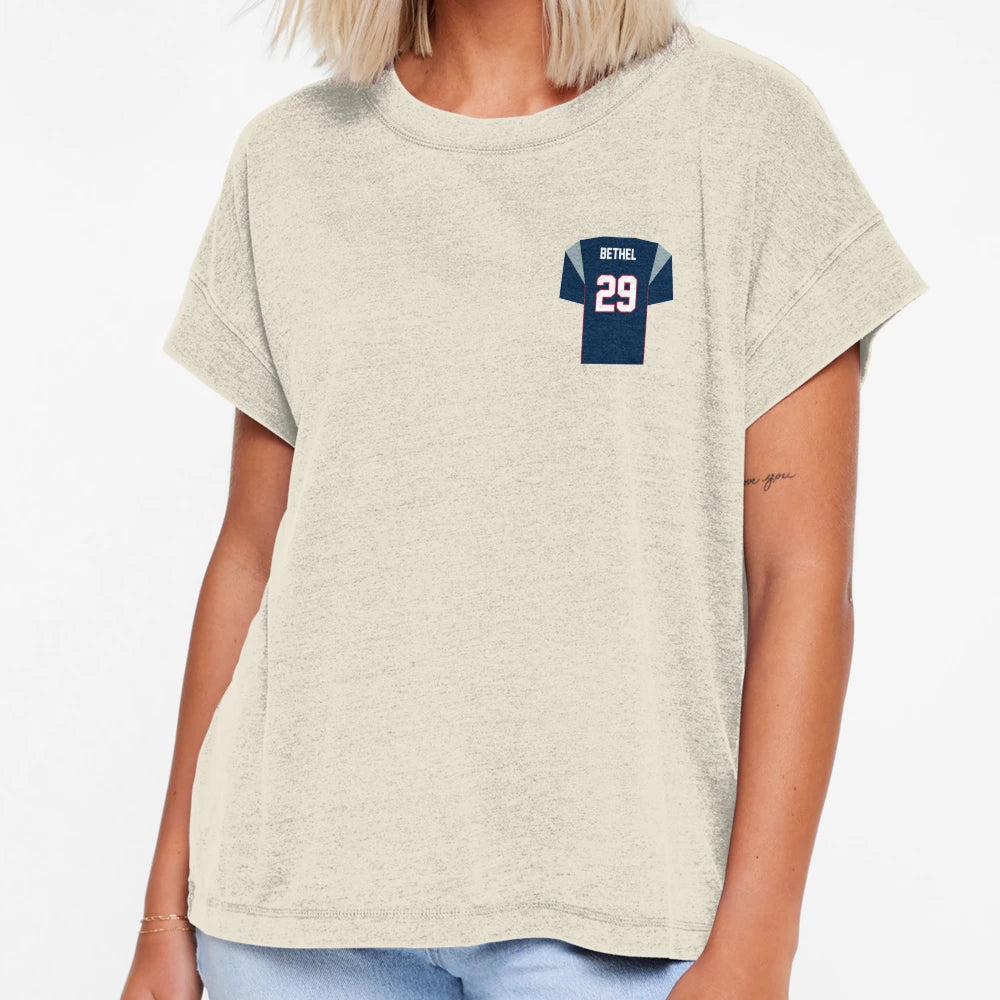 Justin Bethel Patriots Jersey T-Shirt - Casual Everyday Wear for Adults - T-Shirt, Sweatshirt, Hoodie