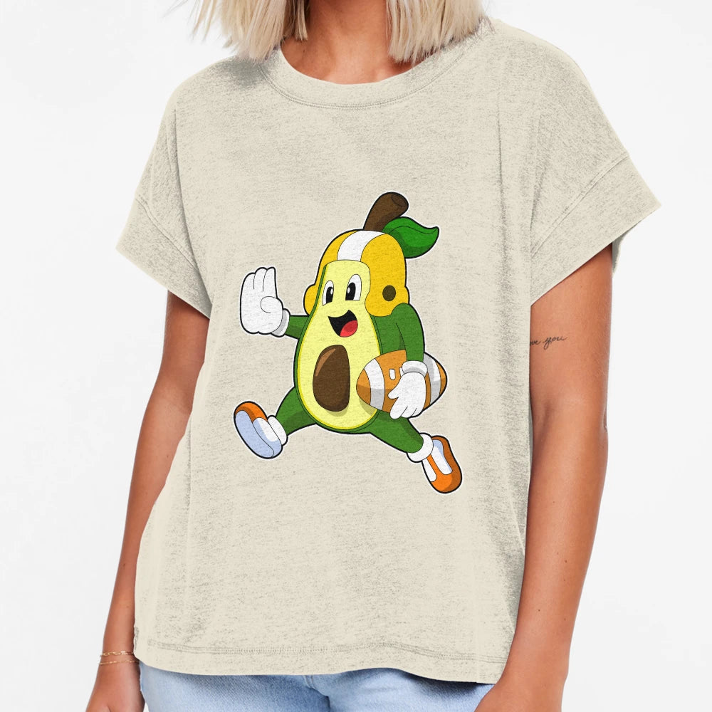 Avocado Football Sports T-Shirt - Casual Everyday Wear for Adults - T-Shirt, Sweatshirt, Hoodie