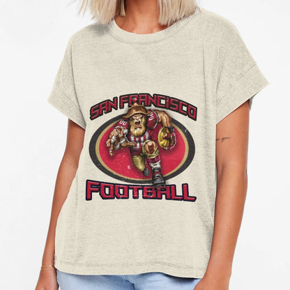 San Francisco Football T-Shirt - Trendy Graphic Men Women - T-Shirt, Sweatshirt, Hoodie