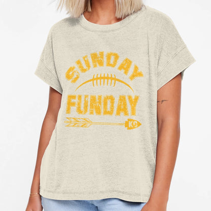 Sunday Funday Kc T-Shirt - Streetwear Style Men Women - T-Shirt, Sweatshirt, Hoodie