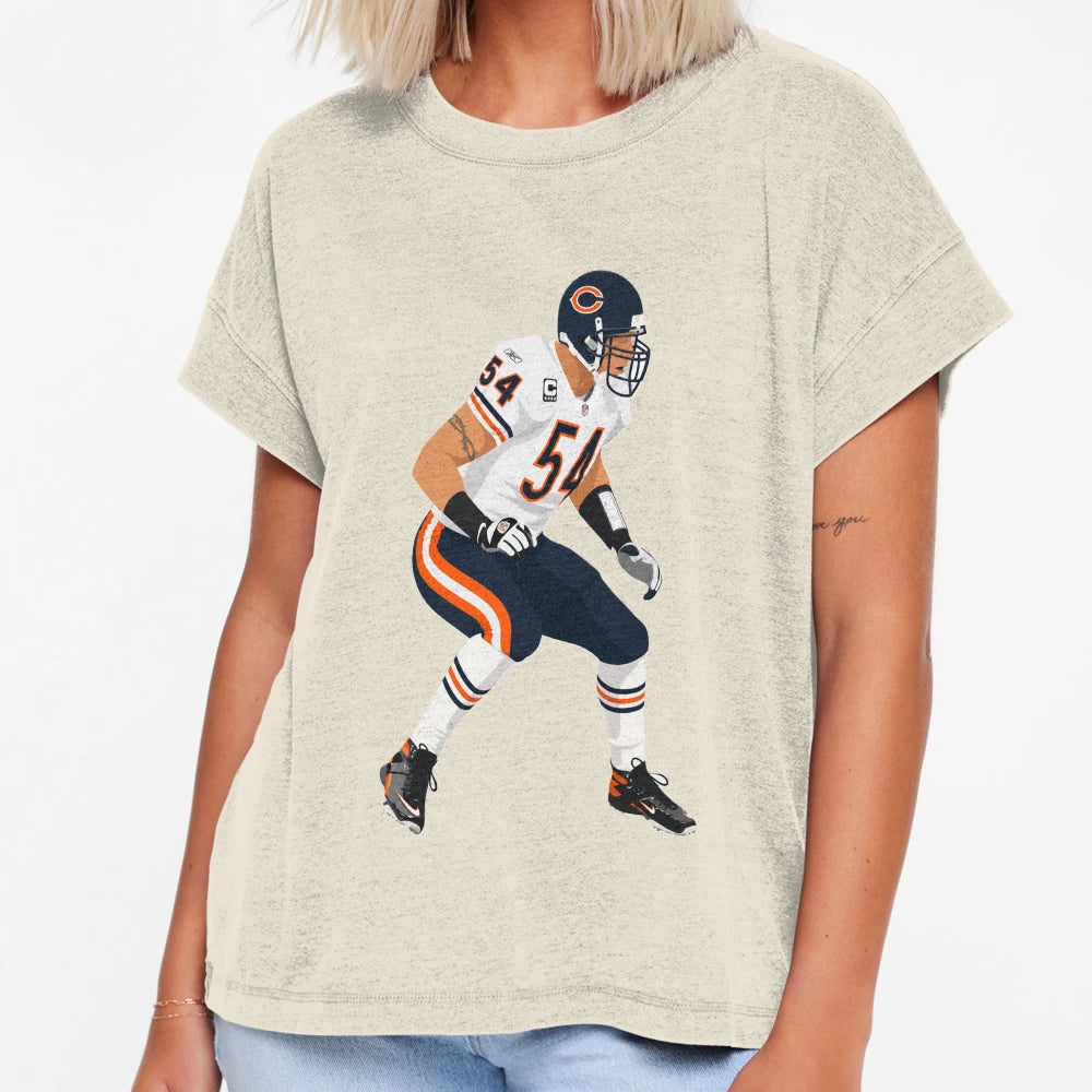 Brian Urlacher T-Shirt - Unique Graphic for Adults - T-Shirt, Sweatshirt, Hoodie