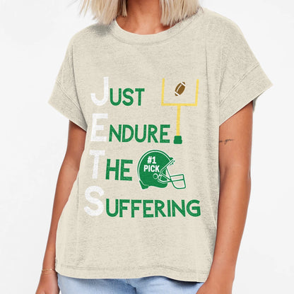 Just Endure Suffering Funny Gift T-Shirt - Unique Graphic Unisex - T-Shirt, Sweatshirt, Hoodie