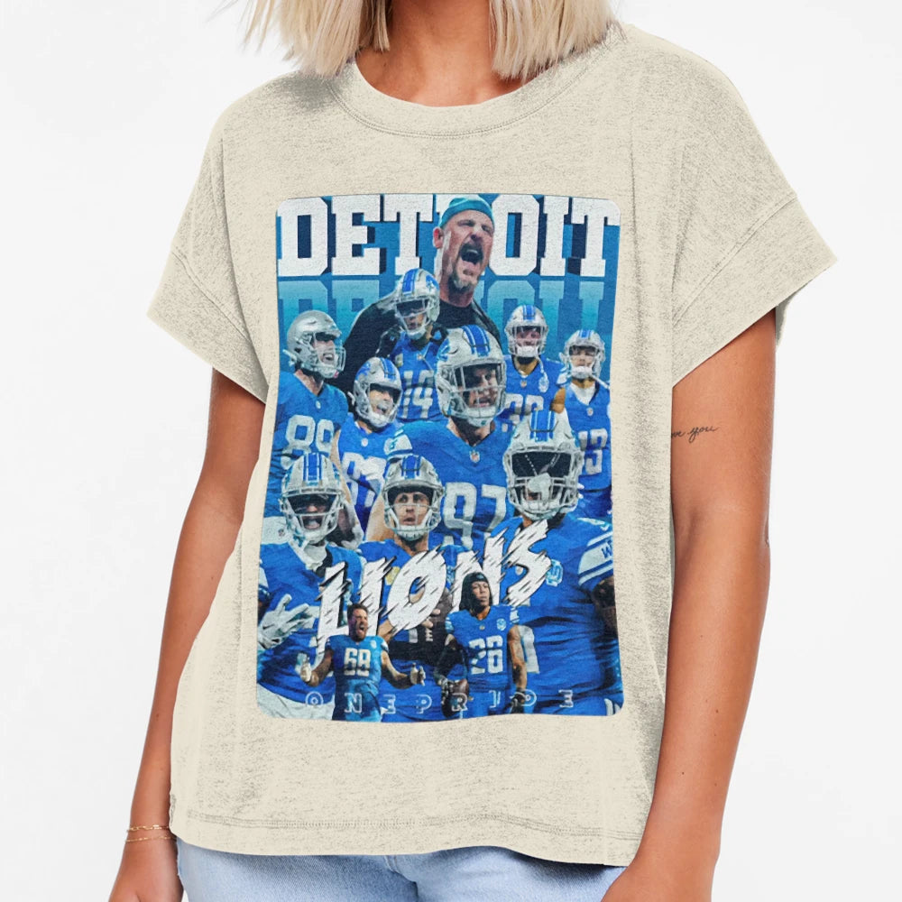Detroit Lions T-Shirt - Unique Graphic Men Women - T-Shirt, Sweatshirt, Hoodie