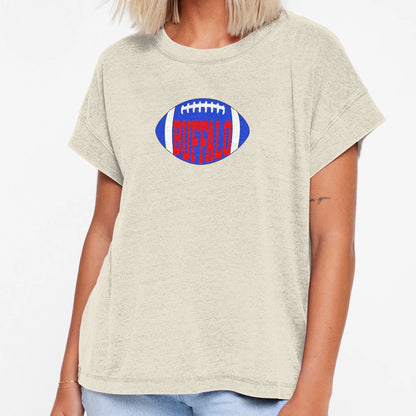 Buffalo Football T-Shirt - Minimalist Print Men Women - T-Shirt, Sweatshirt, Hoodie