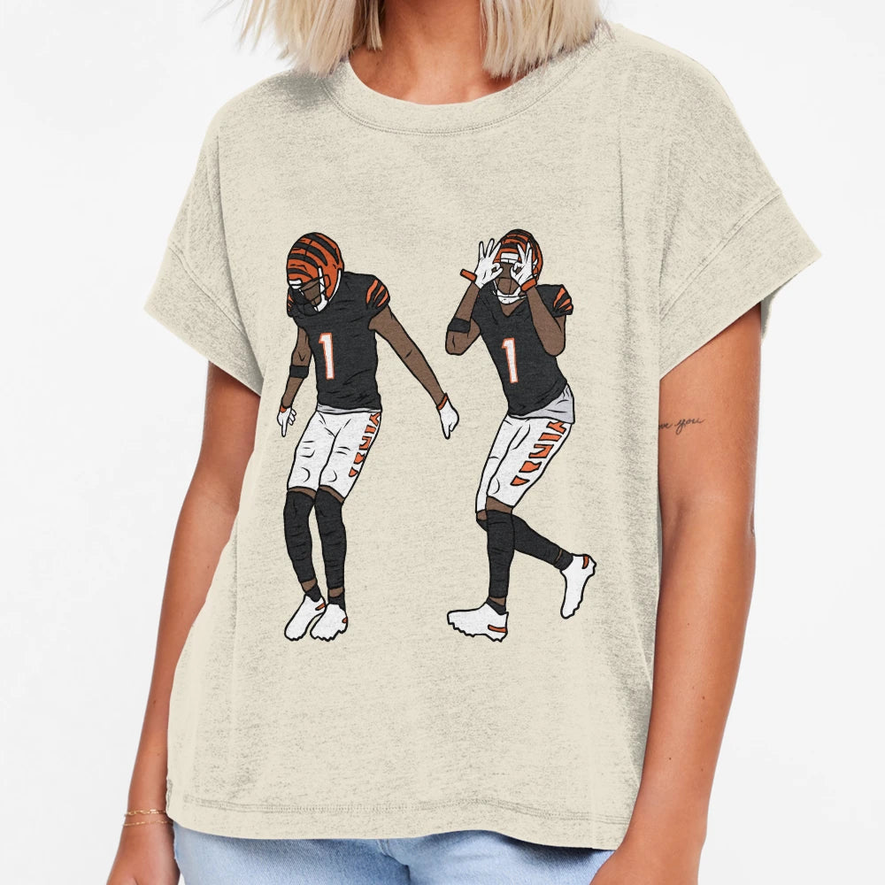 Jamarr Chase Griddy T-Shirt - Aesthetic Graphic Unisex - T-Shirt, Sweatshirt, Hoodie