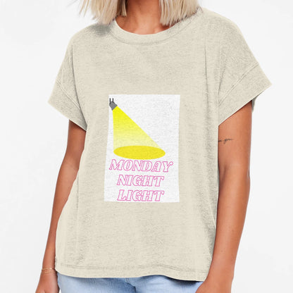 Monday Night Light T-Shirt - Aesthetic Graphic for Adults - T-Shirt, Sweatshirt, Hoodie