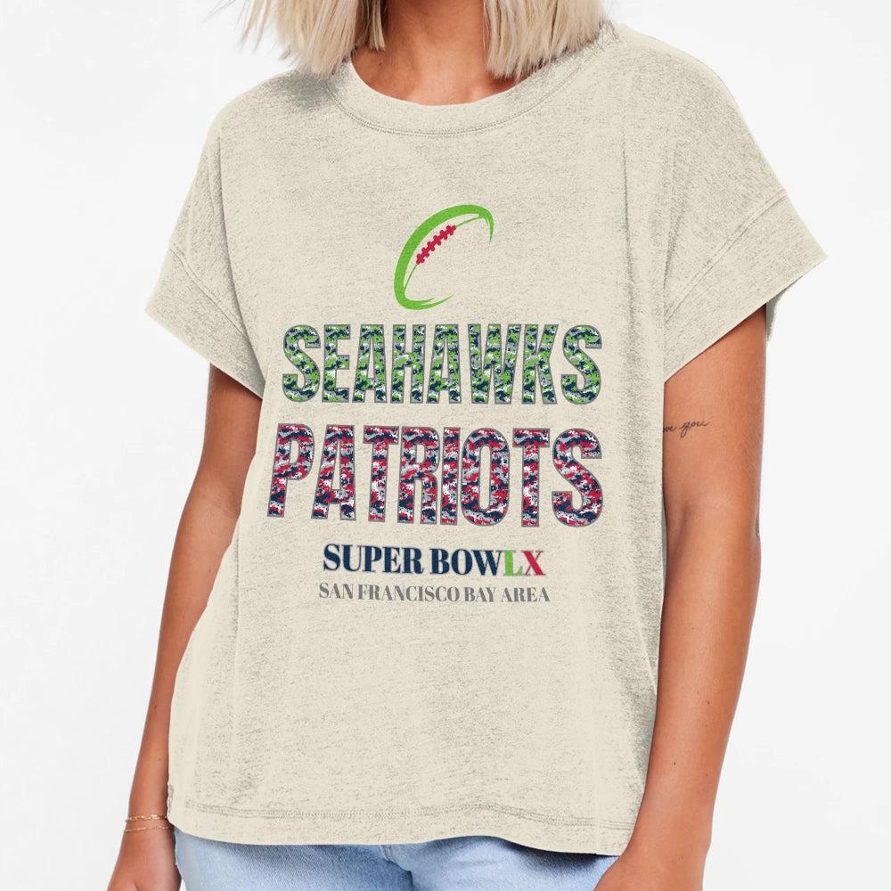 Super Bowl Lx T-Shirt - Novelty Apparel Men Women - T-Shirt, Sweatshirt, Hoodie