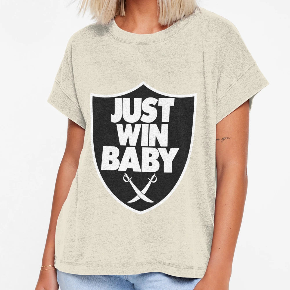 Just Win Jon Gruden T-Shirt - Unique Graphic for Adults - T-Shirt, Sweatshirt, Hoodie