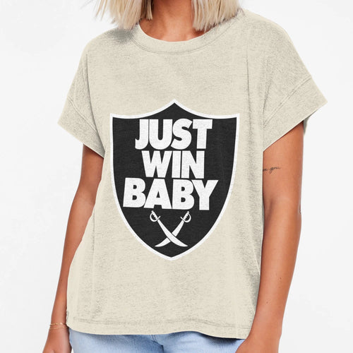 Just Win Jon Gruden T-Shirt - Unique Graphic for Adults - T-Shirt, Sweatshirt, Hoodie