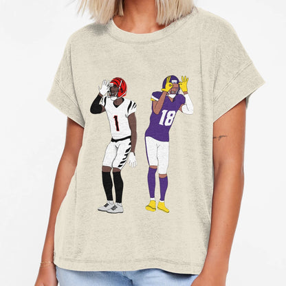 Griddy Duo T-Shirt - Custom Art Print Men Women - T-Shirt, Sweatshirt, Hoodie