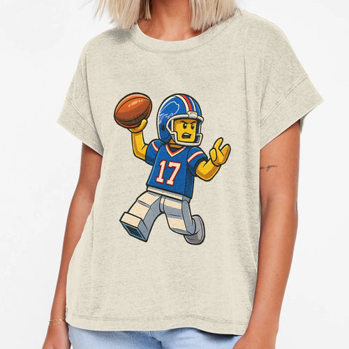 Block Allen American Footbal T-Shirt - Minimalist Print Men Women - T-Shirt, Sweatshirt, Hoodie