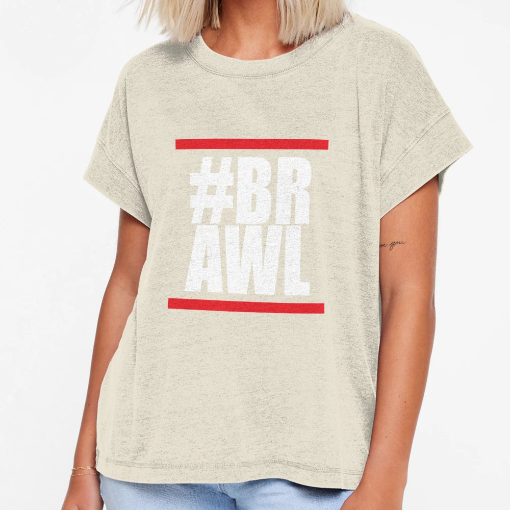 Brawl White Brawl T-Shirt - Trendy Graphic Men Women - T-Shirt, Sweatshirt, Hoodie