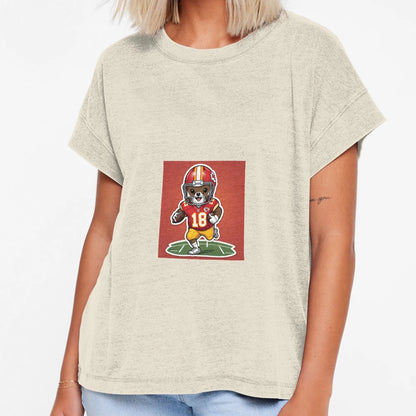 Animal Wearing Kansas City Chiefs T-Shirt - Aesthetic Graphic Unisex - T-Shirt, Sweatshirt, Hoodie